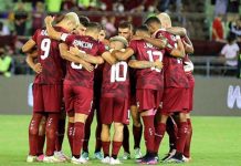 La Vinotinto está condicionada para próximos partidos