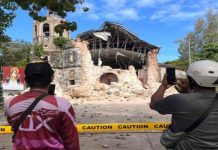 Elevan a 60 los muertos en centro de Filipinas tras terremoto de magnitud 6,9