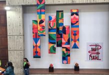 Colectivo FUGA: La exposición que transforma murales en arte textil en la Galería de Arte Nacional Colectivo FUGA
