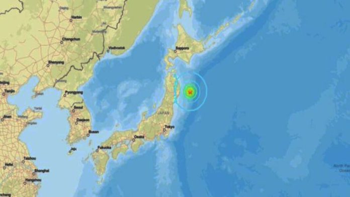 Un terremoto de magnitud 6,2 golpeó este lunes la misma zona frente a las costas del noreste japonés que se vio afectada en la víspera por un fuerte seísmo, desatando una alerta leve de tsunami.