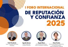 Foro Internacional de Reputación y Confianza analizará las últimas tendencias en gestión de intangibles empresariales