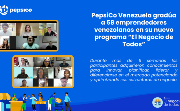 PepsiCo Venezuela gradúa a 58 emprendedores venezolanos en su nuevo programa «El Negocio de Todos»