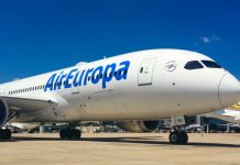 Air Europa cancela operaciones en Venezuela hasta el 12 de diciembre y valora opciones a futuro