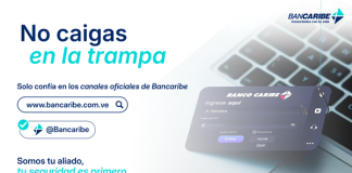 Bancaribe promueve contenidos de formación para sus usuarios y alerta sobre riesgos de fraude digital