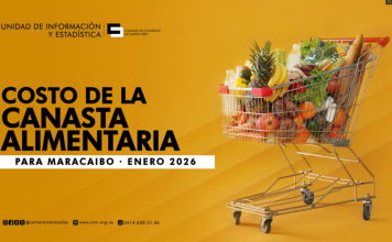Canasta Alimentaria en Maracaibo registró en enero un aumento del 23,40 % en bolívares