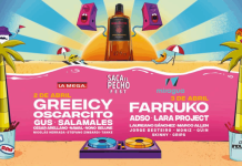 Saca el Pecho Fest con La Mega en Miragua, regresa a playa El Agua con una tarima internacional de artistas
