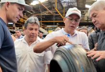 Parque Industrial Caucho presenta el neumático que da inicio a su plan de recuperación