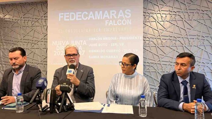 Carlos Medina, presidente Fedecamaras Falcón