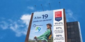 Banplus arriba a 19 años de actividad con su séptima certificación de Great Place To Work