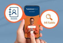 Todoticket Móvil simplifica consulta de saldo y registro de contactos