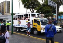 Más de 10.000 unidades de transporte acataron paro del 16 de marzo