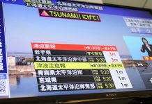 Terremoto de magnitud de 7,5 golpea Japón y activa la alerta por tsunami