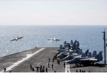 Presión a Irán: Estados Unidos concentró tres portaaviones en Medio Oriente por primera vez desde 2003