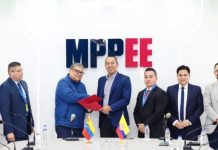 Venezuela y Colombia firman acuerdo para reactivar la conexión de energía eléctrica