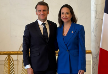 María Corina Machado agradeció a Macron por su «firme apoyo» a la transición democrática