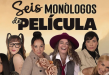 Cine y teatro en una pieza: Néstor Caballero presenta «Seis Monólogos de Película» "Seis Monólogos de Película"
